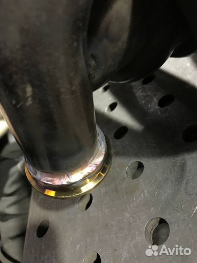 Сварка аргоном, Ремонт глушителей