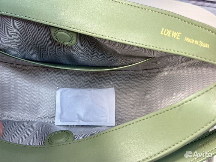 Сумка loewe натуральная кожа