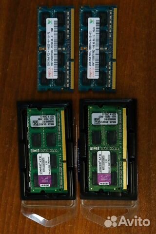 SO-dimm 2 Gb 10600 (1333 Hr) - 2 шт