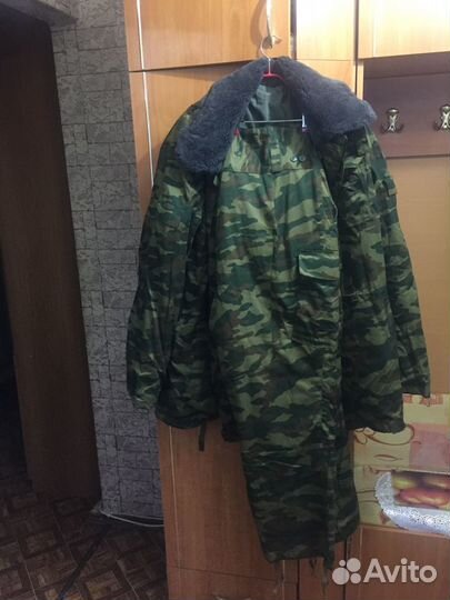 Камуфлированный комплект зимний+ доп. брюки