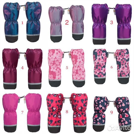 Варежки краги зимние Nels Керри Kerry