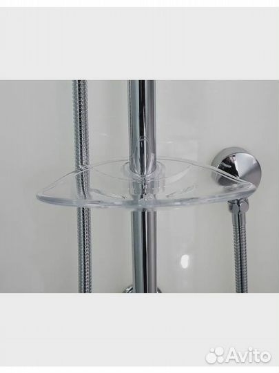 Душевая кабина прямоугольная с крышей EST-129CKR. Размер:120x90x210cм