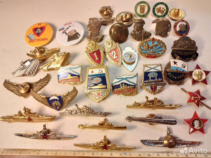 Знаки тяжёлые бронза значки на винтах эмаль