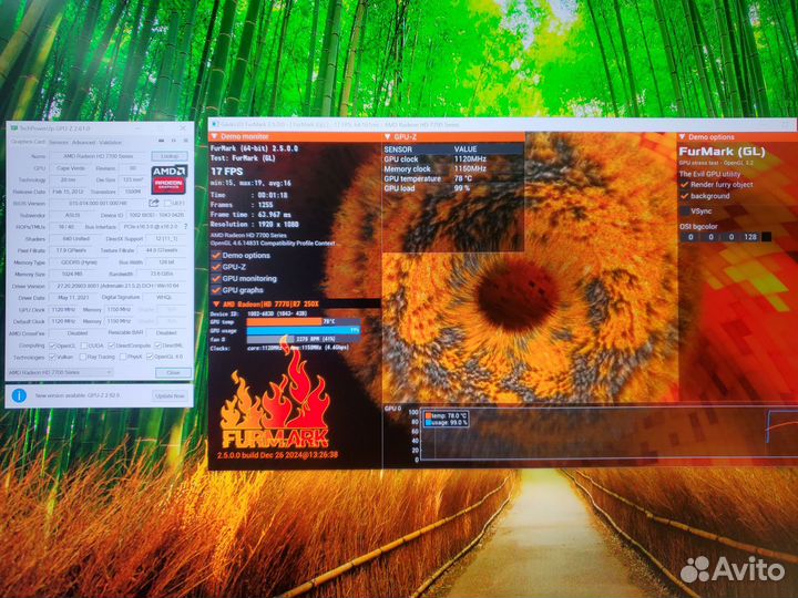 Видеокарта Asus hd 7700 1gb ddr5