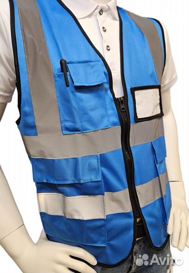 Жилет светоотражающий рабочий