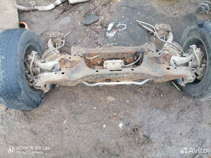 Задний мост nissan qashqai в сборе