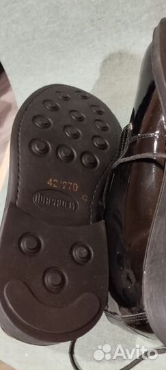 Туфли лакированные военные 42