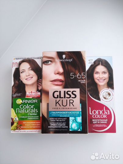 Краска для волос. Garnier, Gliss kur