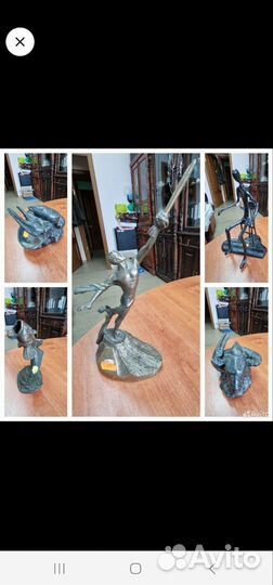 Статуэтки из металла СССР