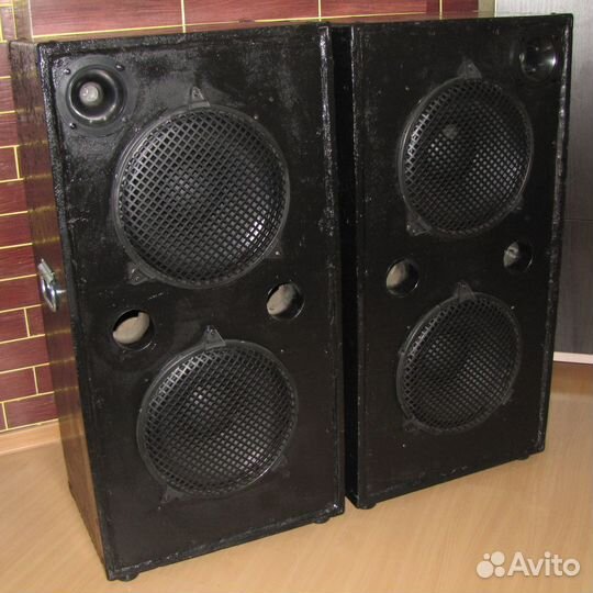 Колонки Pro 1050-2100W 2шт Kinap-212 Акустика 4Ом