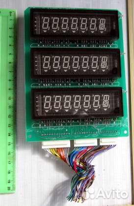 Дисплей (электронное табло), 6 шт. на плате