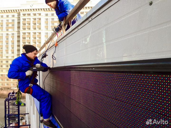 Монтаж Демонтаж наружной рекламы и вывесок