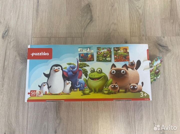 Пазл 3 в 1 фирмы Puzzlika