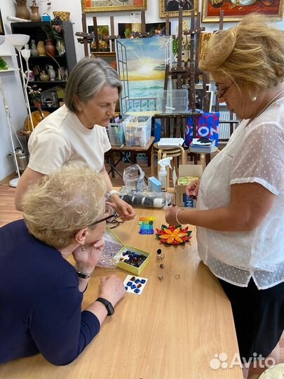 Мастер-класс по спекания стекла (фьюзинг)