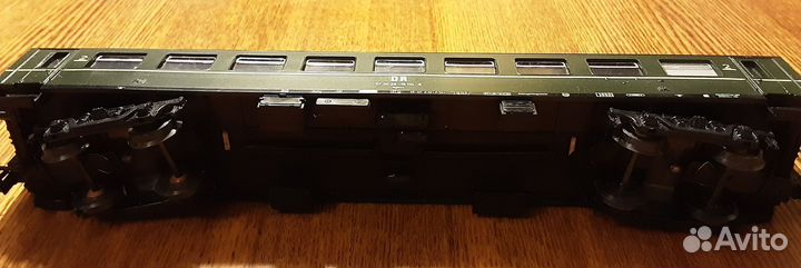 Вагон 2 класса Зеленый Масштаб H0