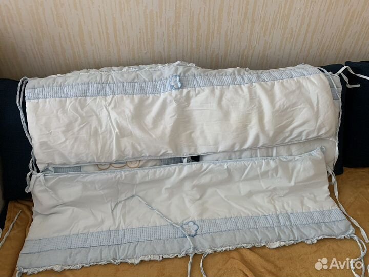 Бортики в детскую кроватку для мальчиков