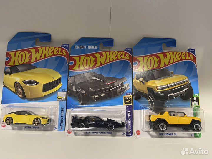 Hot Wheels 1:64 топовые модели