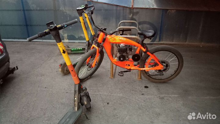 Велосипед с мотором Lifan 152f-3