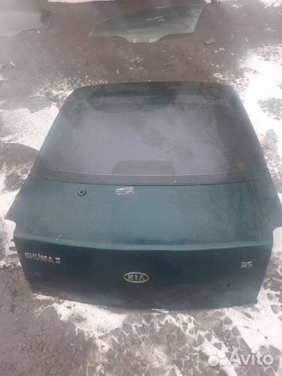 Крышка багажника на Kia Shuma киа шума 2