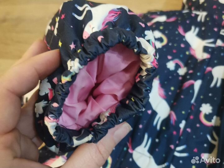 Зимний комбинезон для девочки 116 122