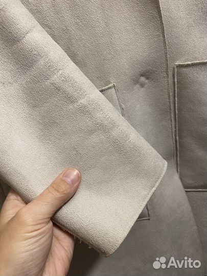 Женский замшевый жакет