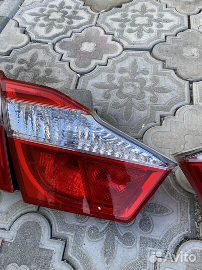 Задние фары на Toyota camry v50