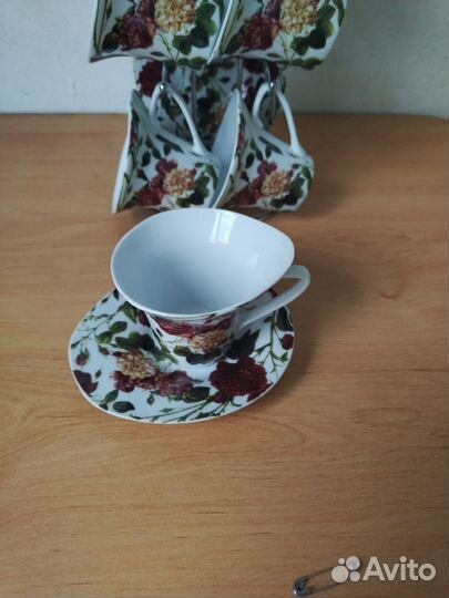 Кофейный сервиз на 6 персон