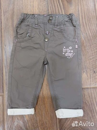 Комплект штаны для девочки 68 74 размер