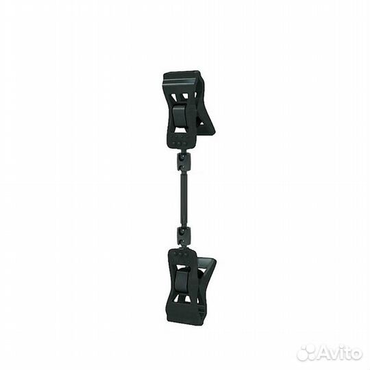 Ценникодержатель универс. с прищепк., 50мм, чёрный