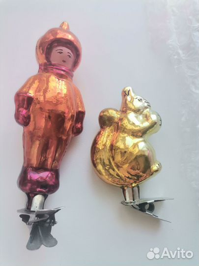 Елочные ссср. Набор в большой коробке