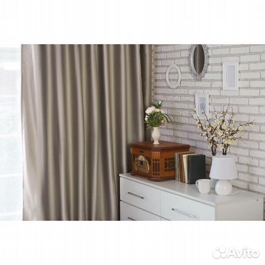 Штора портьерная 'Этель' 145x265 см, двусторонний