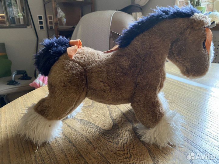 Плюшевая лошадка Hermes