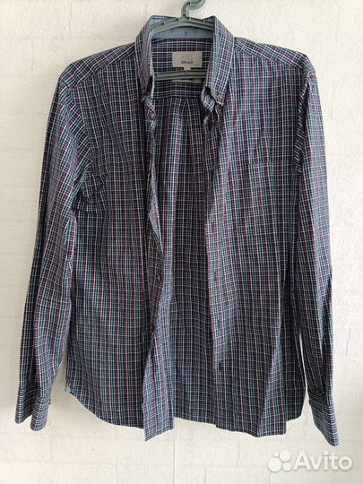 Мужская рубашка M&S в клетку S