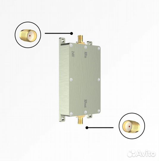 Усилитель высокой мощности 2,4 ггц 100 Вт