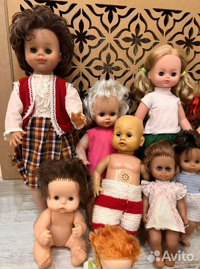 Куклы советские СССР
