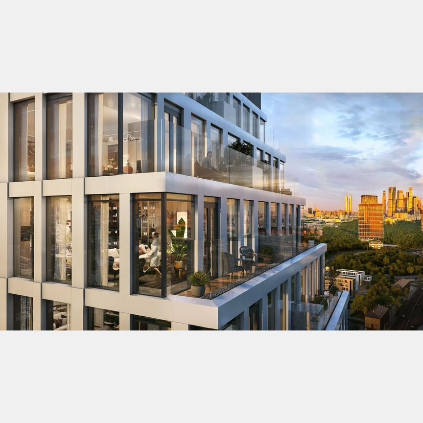 3-к. апартаменты, 98,7 м², 8/28 эт.