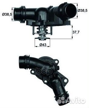 Термостат BMW E46/E39 2.2-3.0 00-05/00- / E61 2