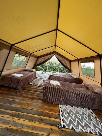 Кемпинг в горах Абхазии