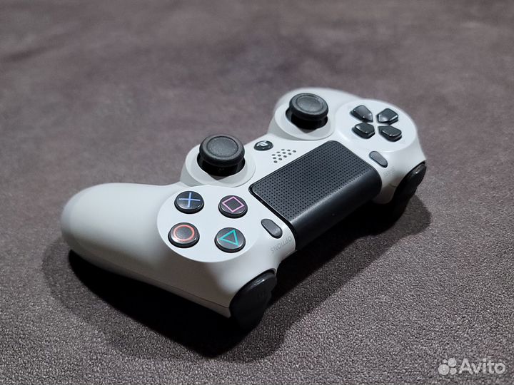 Оригинальный геймпад DualShock 4 v2 White для PS4