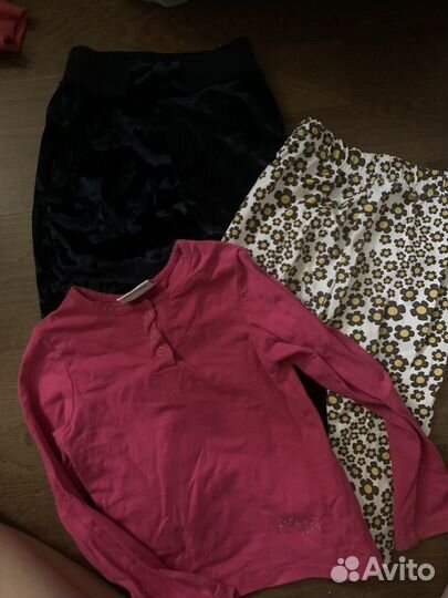 Одежда для девочки пакетом 98-116