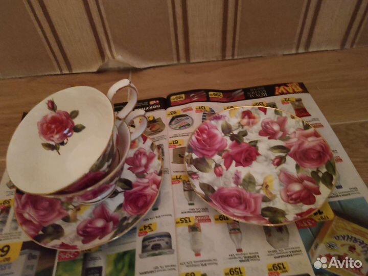 Столовый сервиз костяной фарфор