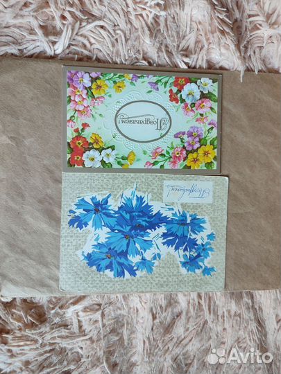 Старые открытки цветы свадьба поздравляю Пасха