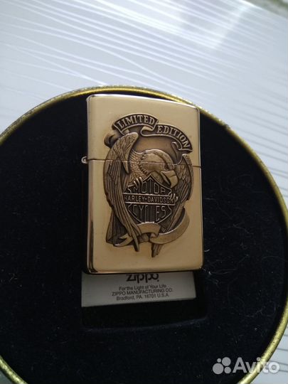 Zippo Harley Davidson Eagle 1994 Barrett Smythe