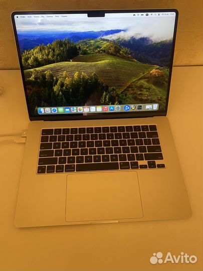 Apple macbook air 15 m3, 2024 8gb 256gb