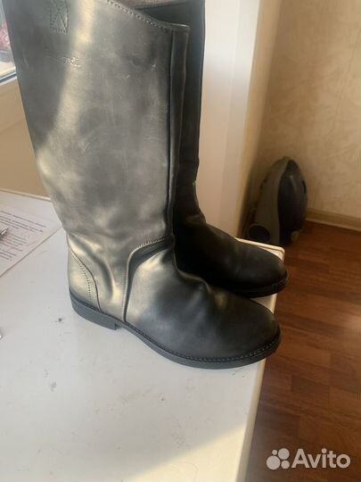 Детские итальянские кожаные сапоги Romagnoli 33 р