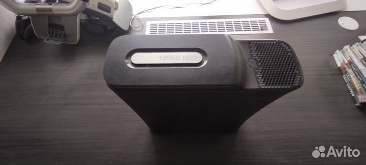 Xbox 360 прошитый с рулем и кинектом