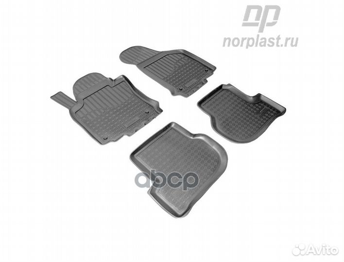 Комплект ковриков Skoda Octavia 04 (Po) NPA10C8