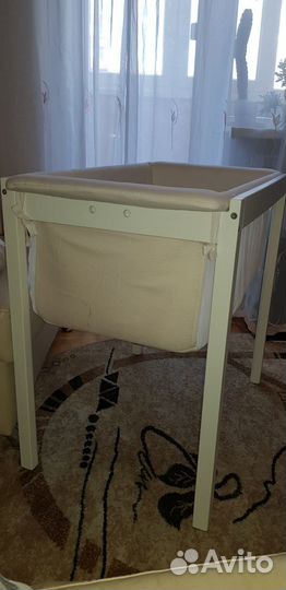 Колыбелька Stokke Home Cradle (белая) + аксессуары