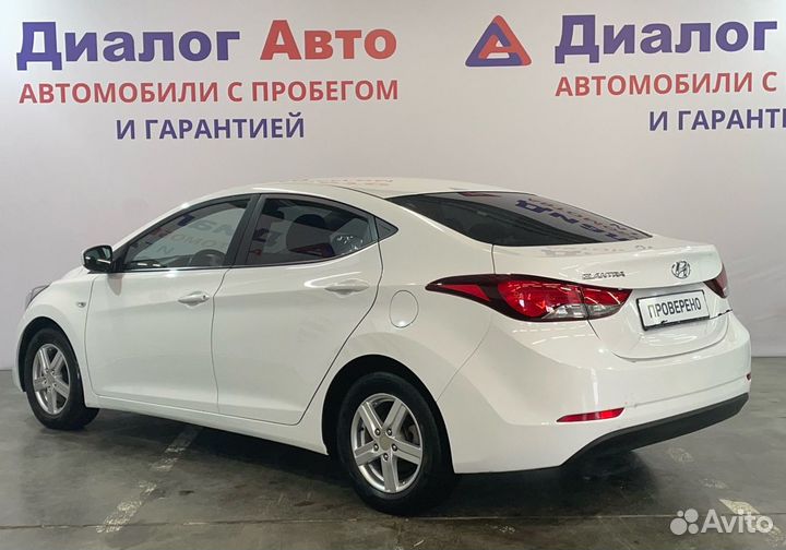 Hyundai Elantra 1.6 AT, 2014, 144 000 км