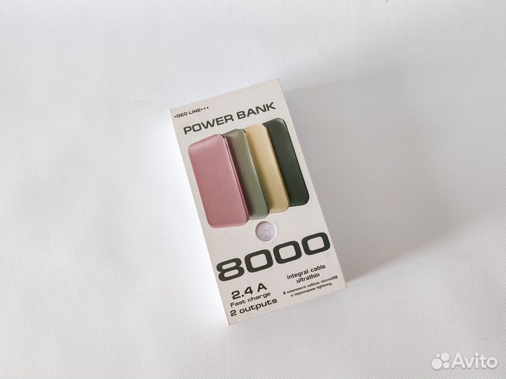 Пауэрбанк 8000 mAh